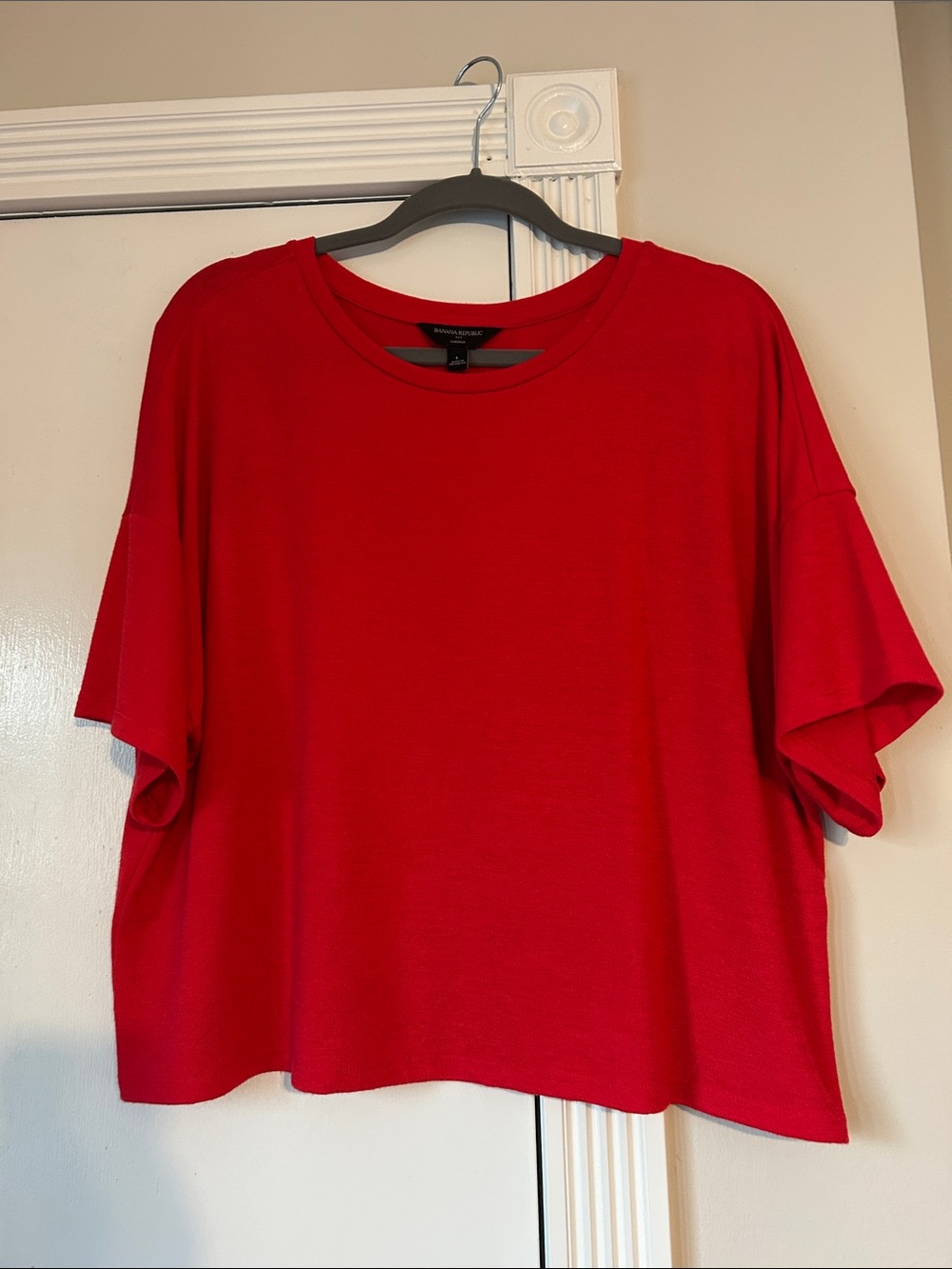 Banana Republic women’s boxy blouse size L